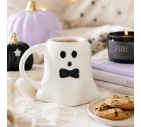 Marco Paul Halloween Ghost Mug With Bow Tie in Natural White | Size: 450ml Marco Paul Natural White 450ml