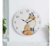 Marco Paul Hand Painted Fox Wall Clock