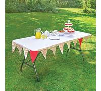 Marco Paul Heavy Duty 6ft White Folding Trestle Table in Grey Marco Paul Grey