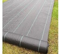 Marco Paul Heavy-Duty Weed Control Black Fabric Membrane 100GSM Marco Paul Black