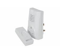 Marco Paul Plug-in Wireless Door Chime with Socket 100m Bell Push Doorbell Home Decor Ringer for Door Porch Security 16 Melodies (1)