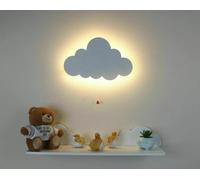 Marco Paul Kids Cloud Night Light Bedroom in White Marco Paul White