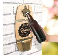 Marco Paul Large 30cm Wall Mounted Beer Barrel Bottle Opener in Natural Marco Paul Natural