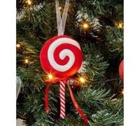 Marco Paul Christmas Tree Decorations Xmas Ornaments Baubles Hanging Decorations Holiday (LolliCandy Spiral)