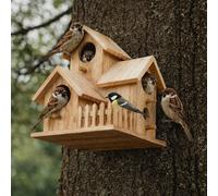 Marco Paul Large Garden Wooden Bird House