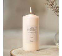 Marco Paul Large Scented Pillar Candle - Fresh Cotton