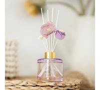 Marco Paul Lavender & Chamomile Decorative Flower Reed Diffuser - 100ml Luxury Long Lasting Home Fragrance - Room Diffuser with Floral Sticks, Valentines Gifts for Her & Gifts for Mum