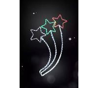 Marco Paul LED Shooting Star Christmas Rope Light Decoration Marco Paul Multicolor