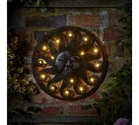 Marco Paul Light Up Celestial Sun Plaque With Warm White Led's