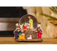 Marco Paul Musical Nativity Scene Snow Globe Christmas Decoration Marco Paul Multicolor