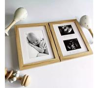 Marco Paul Newborn & Baby Scan Photo Frames in Natural Marco Paul Natural