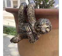 Marco Paul Novelty Decorative Sloth Plant Pot Hanger in Bronze Marco Paul Bronze