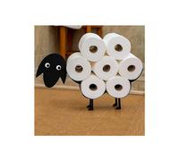 Marco Paul Novelty Sheep Toilet Roll Holder - Wooden Free Standing