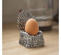 Marco Paul Novelty Throne Egg Cup Kitchen Egg Holder Iron Chair Replica Miniature Gift Iron Throne GOT Fan Present Tableware Home Décor