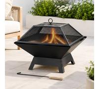 Marco Paul Outdoor Fire Pit in Black Marco Paul Black