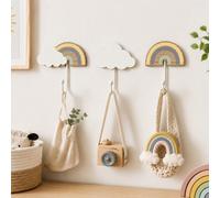 Marco Paul Pack Of 3 Baby Rainbow Hooks