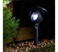 Marco Paul Pack of 4 Black Solar Powered Spot Lights 26cm Marco Paul Black