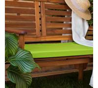 Marco Paul Padded Cushion Outdoor/Indoor 2 Seater 108x45x5cm Lime Seat Foam in Green | Size: 108 x 45 x 5 cm Marco Paul Green 108 x 45 x 5 cm