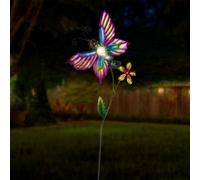 Marco Paul Pink Butterfly Solar Lights