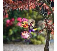 Marco Paul Pink Firefly Solar Ornament