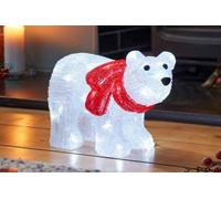 Marco Paul Pre-Lit Polar Cub Christmas Decoration in Cool White Marco Paul Cool White