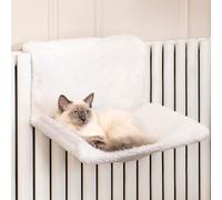 Marco Paul Radiator Cat Bed Cat Small Dog Pet Radiator Bed Warm Fleece Beds Basket Cradle Hammock Animal Hanging Radiator Fluffy Kitten Puppy Bed Animal Soft Comfortable Secure Pet Bed Furniture