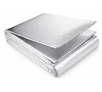 Marco Paul Radiator Reflector Foil 5m x 60cm - 3mm Thermal Radiator Insulation Roll with Sticky Pads - Heat Reflective Panels for Behind Radiators - Home Energy Saving Heat Deflector (RF100)