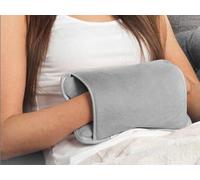Marco Paul Rechargeable Electric Hot Water Bottle - Fast Charing and Heating Hot Water Bottle for Hand & Body Warmer and Pain Relief Portable, Hand Warmer with Long-Lasting Warmth Soft Grey Heat Pad
