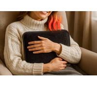 Marco Paul Rechargeable Electric Hot Water Bottle Grey in Dark Grey Marco Paul Dark Grey