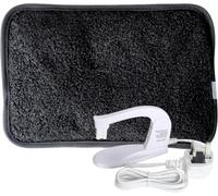 Marco Paul Rechargeable Electric Hot Water Bottle with Soft Teddy Fleece Cover - Cordless Electric Hot Water Bottle, Fast Heating Rechargeable Heating Pad for Period Pain, Back Pain & Home Comfort