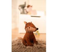 Marco Paul Red Fox Door Stop - Cute Animal Weighted Heavy Child Safe Fabric Doorstop - Door Stopper Decorative Door Stops for Home and Office - Stuffed Animal Door Stopper Floor Decorative