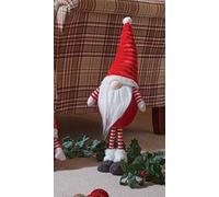 Marco Paul Christmas 53cm Red Standing Gonk Super Furry Fabric Nordic Gonk Soft Plush Festive Indoor Christmas Ornaments Xmas Home Decoration Winter Santa Figure Ideal Christmas Decorations Indoor