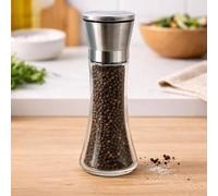 Marco Paul Salt & Pepper Grinder Adjustable Coarseness Glass Steel Mill 1pc