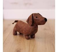 Marco Paul Sausage Dog Door Stop in Brown Marco Paul Brown