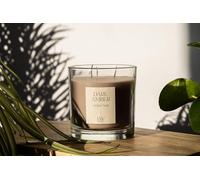 Marco Paul Dark Amber 3 Wick Scented Candles Home Decor Candle Gift Set Tea Candles Small Long Burning Tea Lights Long Burning Christmas Candle Sets Gift for Women and Men