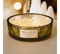 Marco Paul Scented Large 3 Wick Candle - Mistletoe & Fir