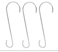 Marco Paul Set of 3 Bird Feeder Hanging Hooks - Strong Rust Resistant in Silver Marco Paul Silver