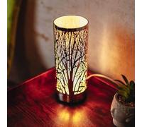 Marco Paul Silver Tree Wax Melt Burners Plug In Oil Warmer Oil Burners For Essential Oils Ornamental Light Home Decor Electric Wax Melt Burner Fragrance Scent Burner Home Accessories