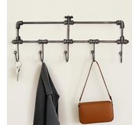 Marco Paul Silver Wall Mounted Coat Rack & Hooks Hallway Hooks Marco Paul Silver