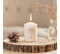 Marco Paul Small Scented Pillar Candle - Fresh Cotton