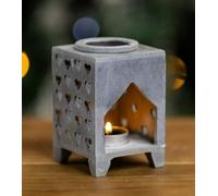 Marco Paul Soapstone Hearts Wax Melt Burners Oil Warmer Oil Burners For Essential Oils Ornamental Light Home Decor Diamante Fragrance Scent Burner Home Accessories Home Gifts