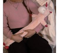 Marco Paul Soft Furry Animal Hot Water Bottle Cuddly Unicorn in Pink Marco Paul Pink