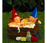 Marco Paul Solar Gnome Garden Ornament Bathtub