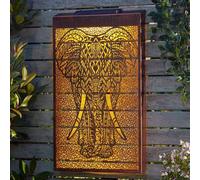 Marco Paul Solar LED Wall Panel - Elephant in Bronze | Size: 50 cm Marco Paul Bronze 50 cm
