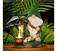 Marco Paul Solar Light Gnome Garden Ornament LED Water Pump Marco Paul Multicolor