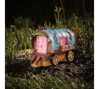 Marco Paul Solar Light Up Fairy House Outdoor Garden Solar Lights