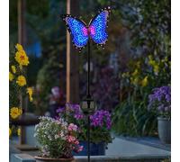 Marco Paul Solar Power Butterfly Animated Stake Light Marco Paul Multicolor