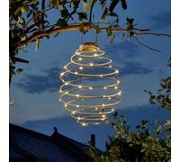 Marco Paul Spiral Warm White Hanging Solar Light