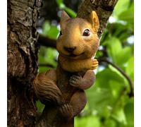 Marco Paul Squirrel Tree Peeker Resin Ornaments in Orange Marco Paul Orange