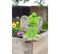 Marco Paul Stone & Grass Elephant Garden Ornament in Green Marco Paul Green
